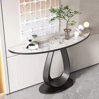 Table De Console créative De luxe moderne Design Table minimaliste rangement Unique Console De Entrada De Casa meubles De salon 1