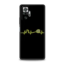 Sporty Tennis Ball Design Soft Silicone Phone Case for Redmi 9T (A1)