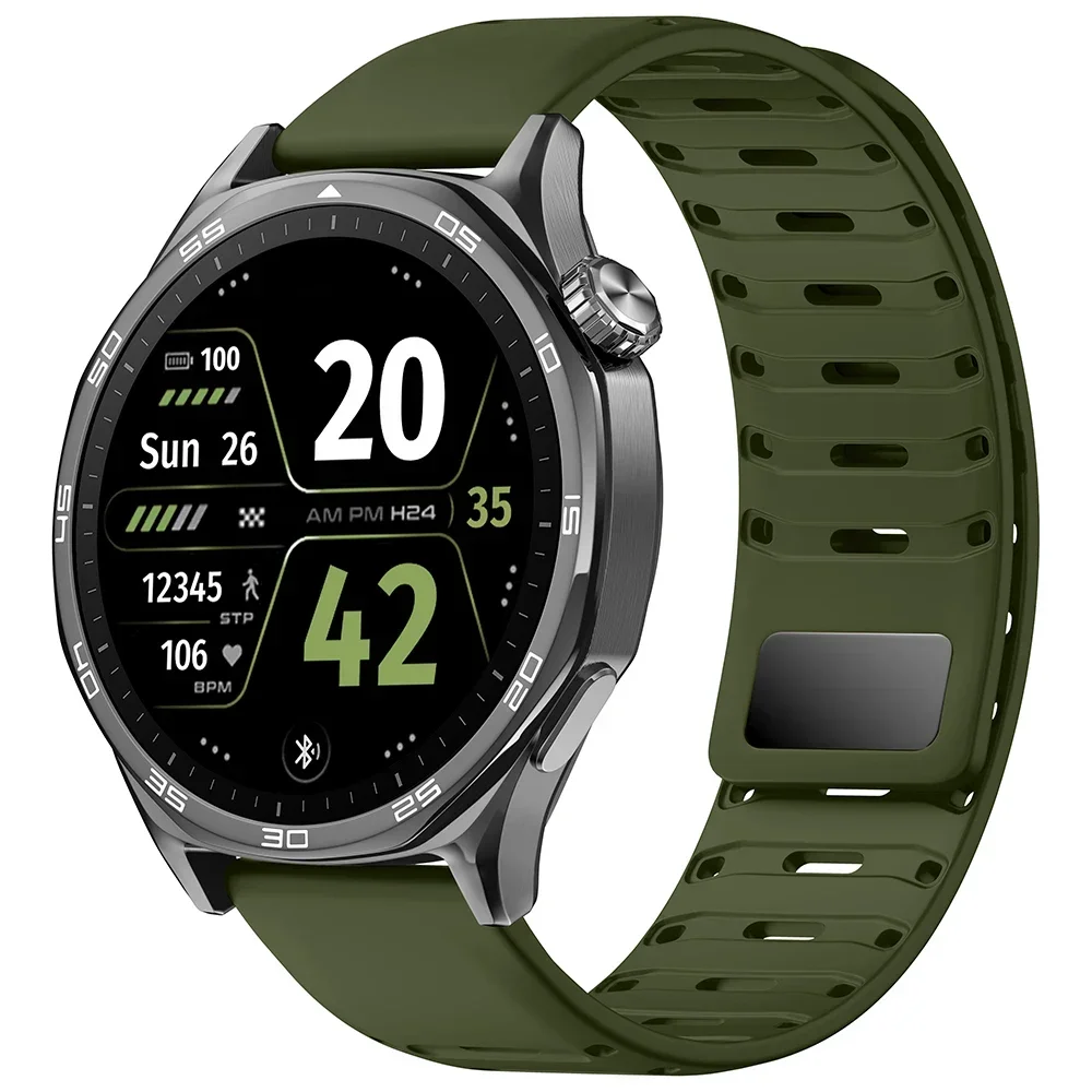 Magnetic Silicone Band, 22mm - Universal Fit