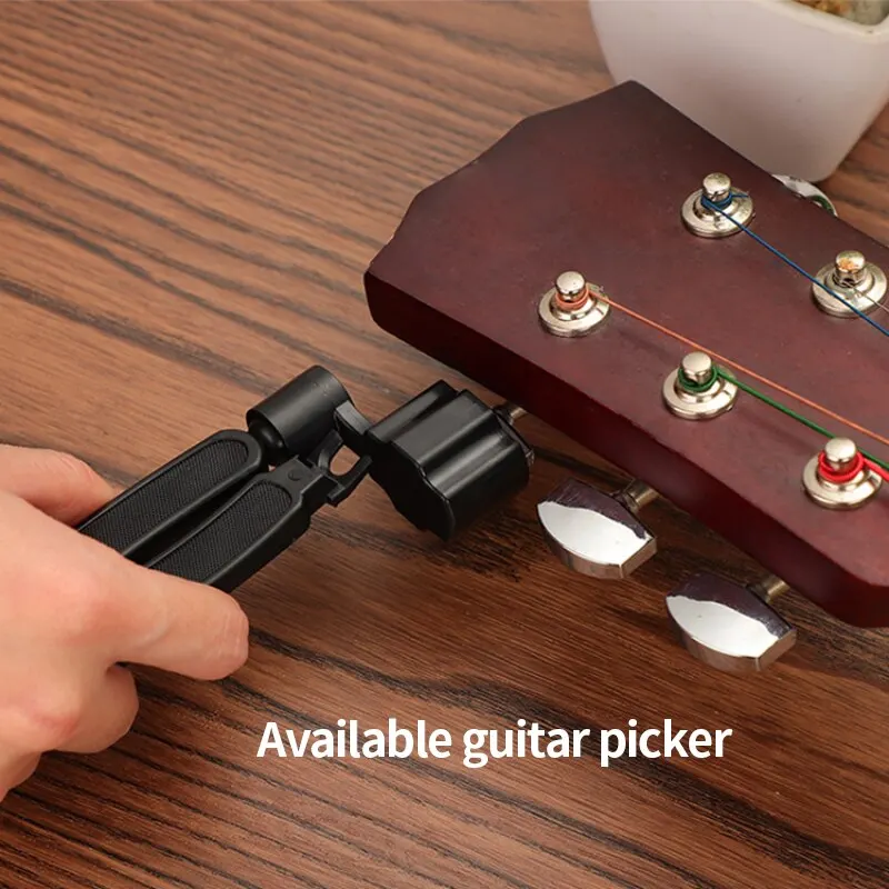 Wooden Guitar String Changing Tool Installation String Cutter Winding Winding Three in One Pliers Puller Bakelite