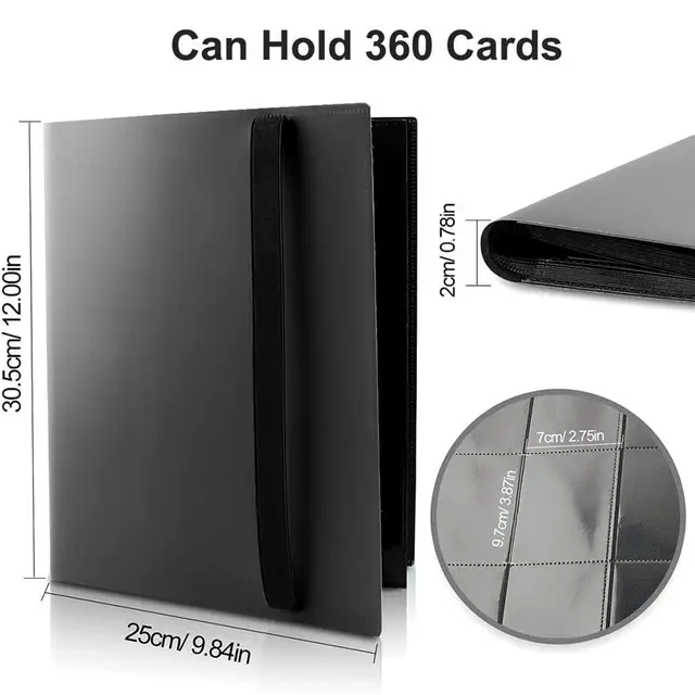Portable Game Card Collective Book Baseball Cards Storage Album Accessory 5