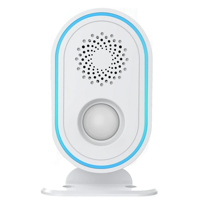 

HOT-Welcome Doorbell Alarm Intelligent Greeting Traffic Statistics APP Wifi Alarm System Smart Home Security System Camping