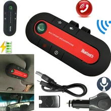Car Bluetooth Speaker Rechargeable Handsfree Bluetooth V4.1 Car Sun Visor Speaker  Wireless Stereo Car Music Player