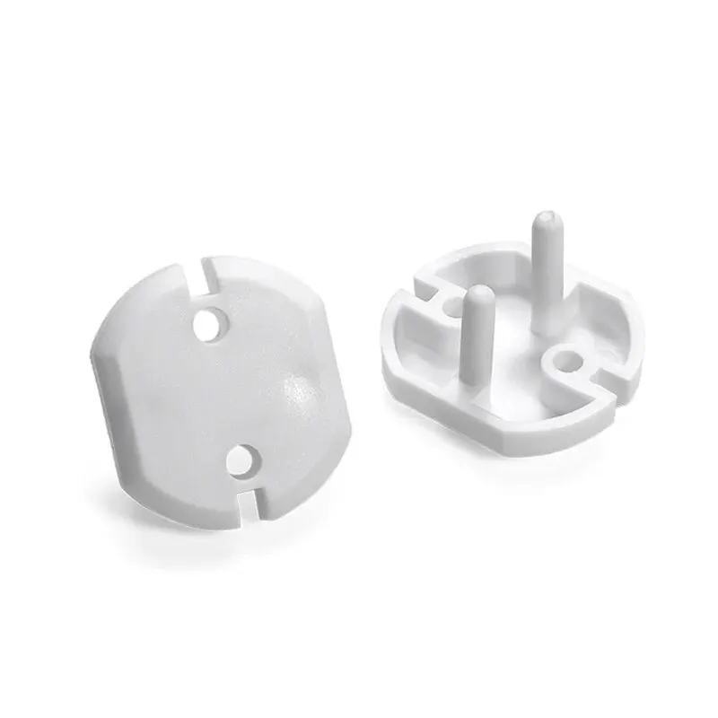 5 Pcs US And EU Standard Prevent Children's Electric Shock Power Socket Protection Cover 2-Hole Socket Safety Protective Cover socket covers