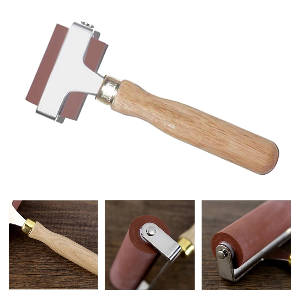 헤비 듀티 부드러운 고무 Brayer 롤러, 잉크 애플리케이터 롤러, 유화 벽지 도구 인쇄에 대한 브러시 아트 공예