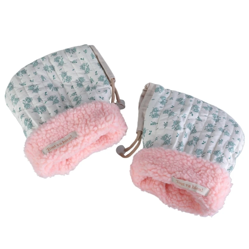 Windproof Infant Scooter Hand Muffs Outdoor Sports Mittens Cartoon Printed Hands Warmer Balance Car Accessory for Winter
