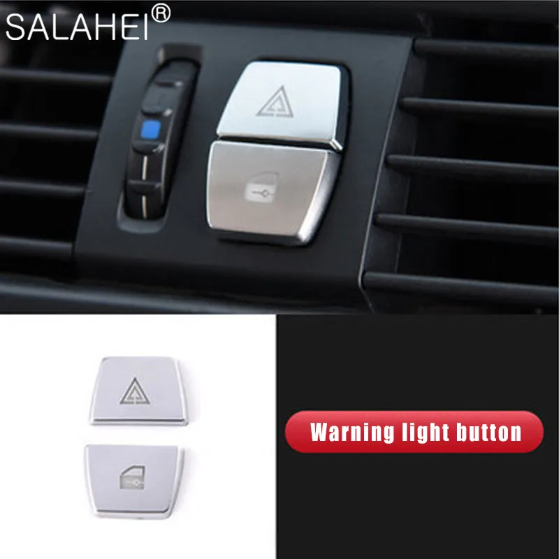 

Car Interior Headlight Switch Gear Shift Handbrake P Button Sticker For BMW 1 2 3 4 Series GT New X1 X5 X6 2013-2019 Accessories