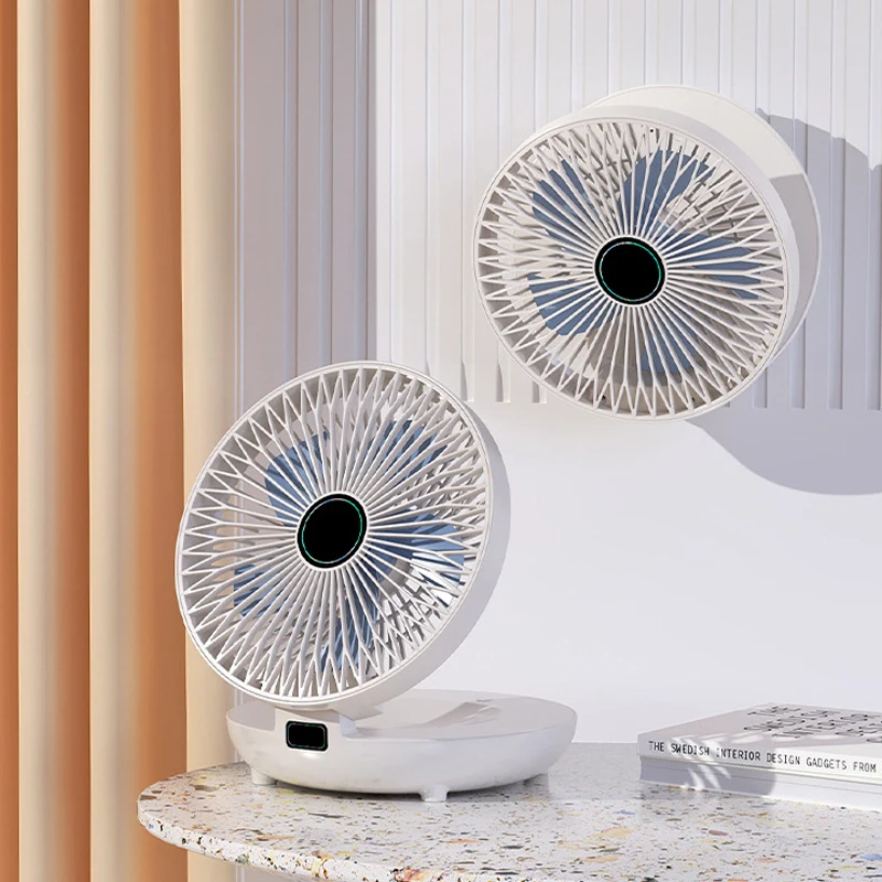Wall-Mounted Desktop Dual-use Small Fan Foldable USB Fans Household Kitchen  Office Portable Mini Silent Electric Fans - AliExpress