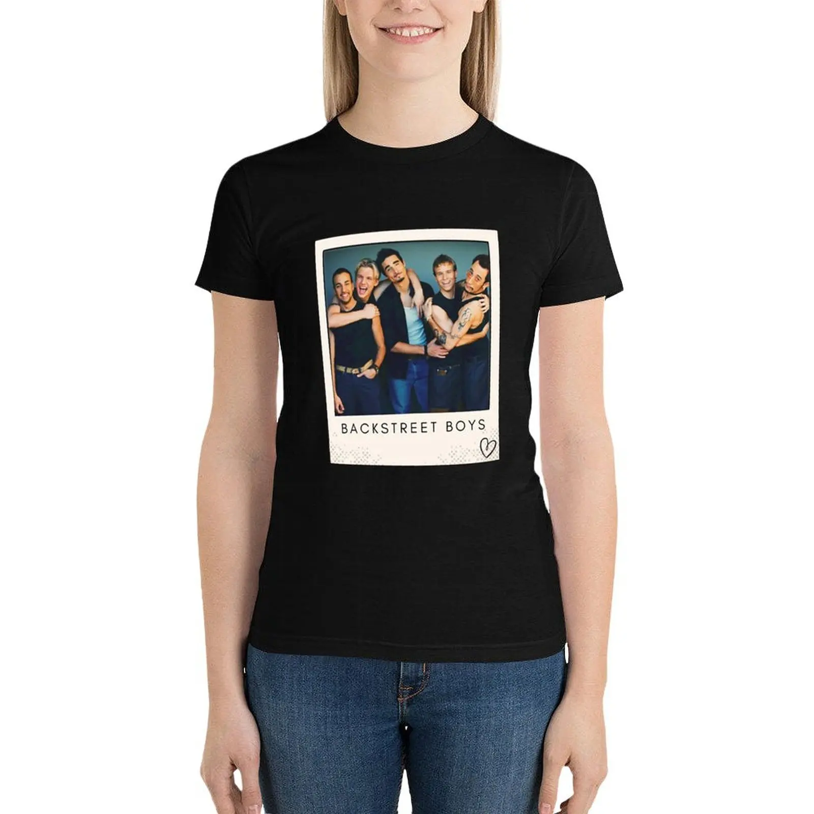 

Backstreet Boys poster T-Shirt tops funny Women's summer blouses 2024