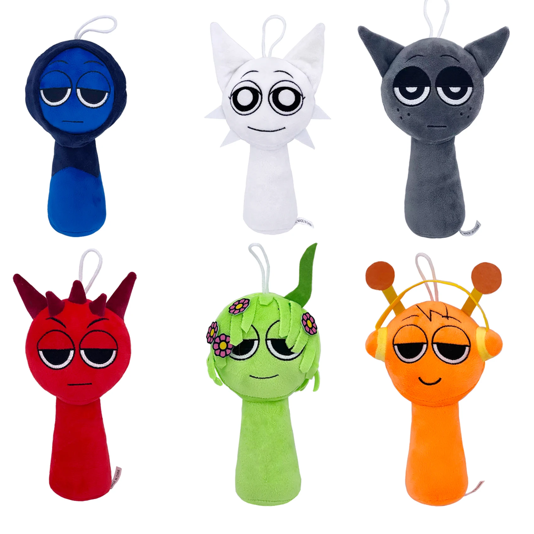 20style Sprunki Plush Toys Sprunki Plush Doll Sprunki Game Pillow Kids Birthday Gifts Stuffed Dolls Christmas Gift 2