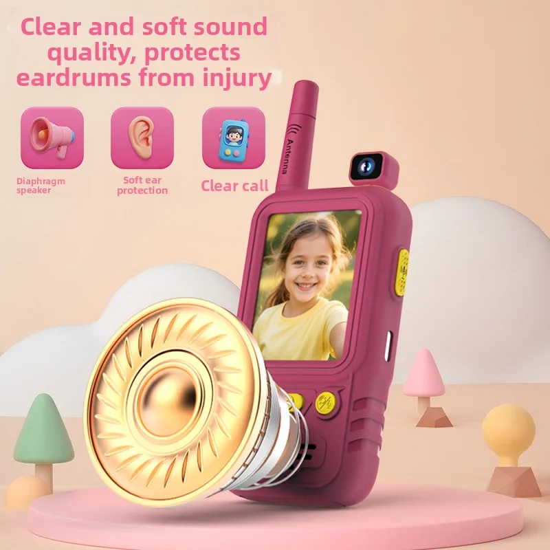 Rotate Camera Kids' Electronic Toys Walki Takie Walkkies Talkies for Children Walkie Talkie Novelty Toy Walkie-talkie Children's - 6