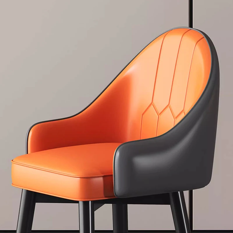 Nordic Modern Bar Chairs Swivel Restaurant Luxury High Stool Bar Chairs Reception Italian Design Home Furniture Cadeiras LLBC