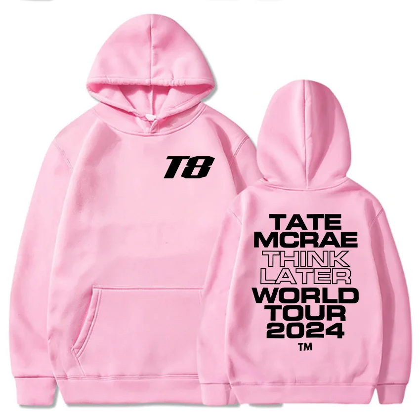 テイトマクレー TATE McRAE T8 ワールドツアー 2024 スウェット Tate McRae Think Later World Tour Crewneck Sweatshirts