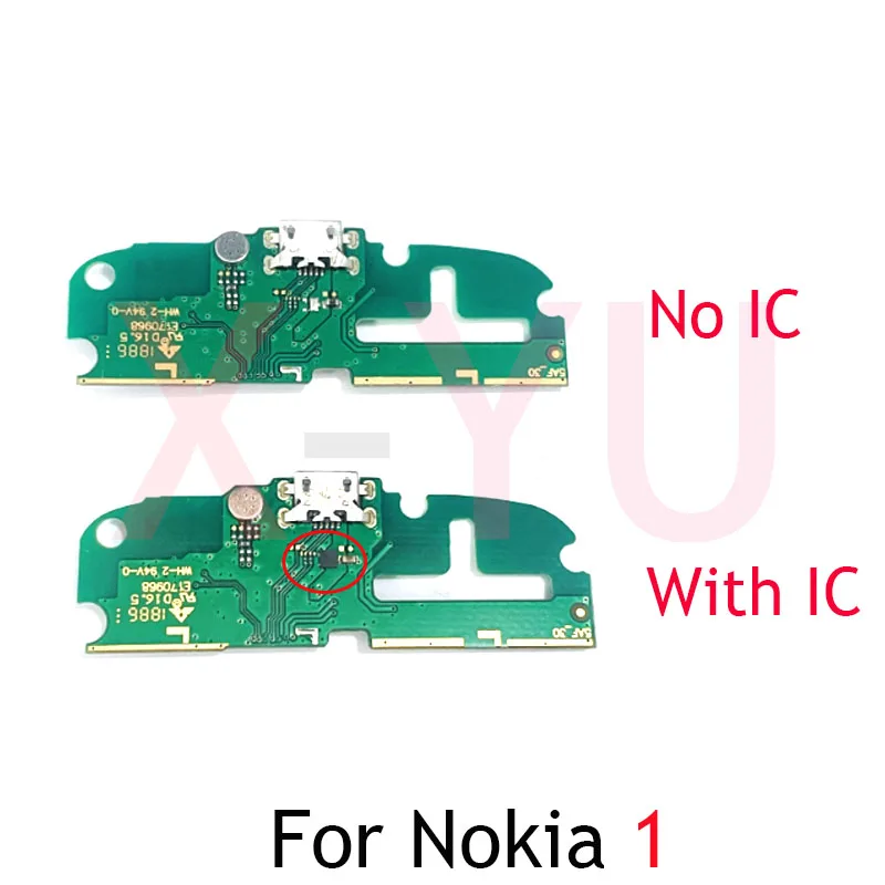 

Оригинал для Nokia 1 / 1 Plus USB-порт для зарядки док-станция разъем для зарядки микрофонная плата гибкий кабель