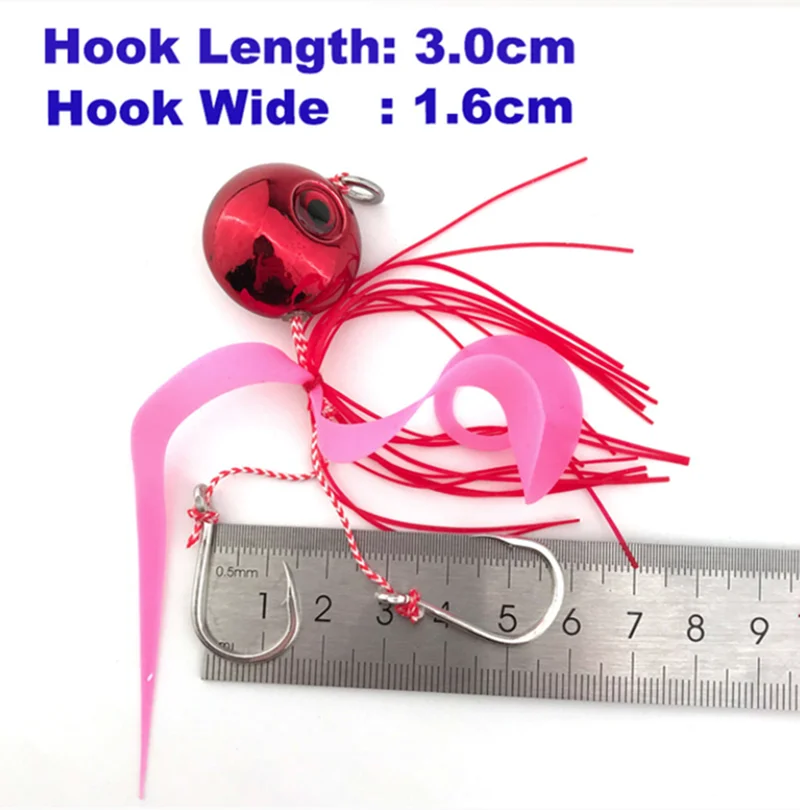 Tenya-Leurre Phosphorescent Kabura Avec Jupe, Appât Élidéal Pour La Pêche à La Turlutte Ou à La Dorade, 10.5cm, 60g