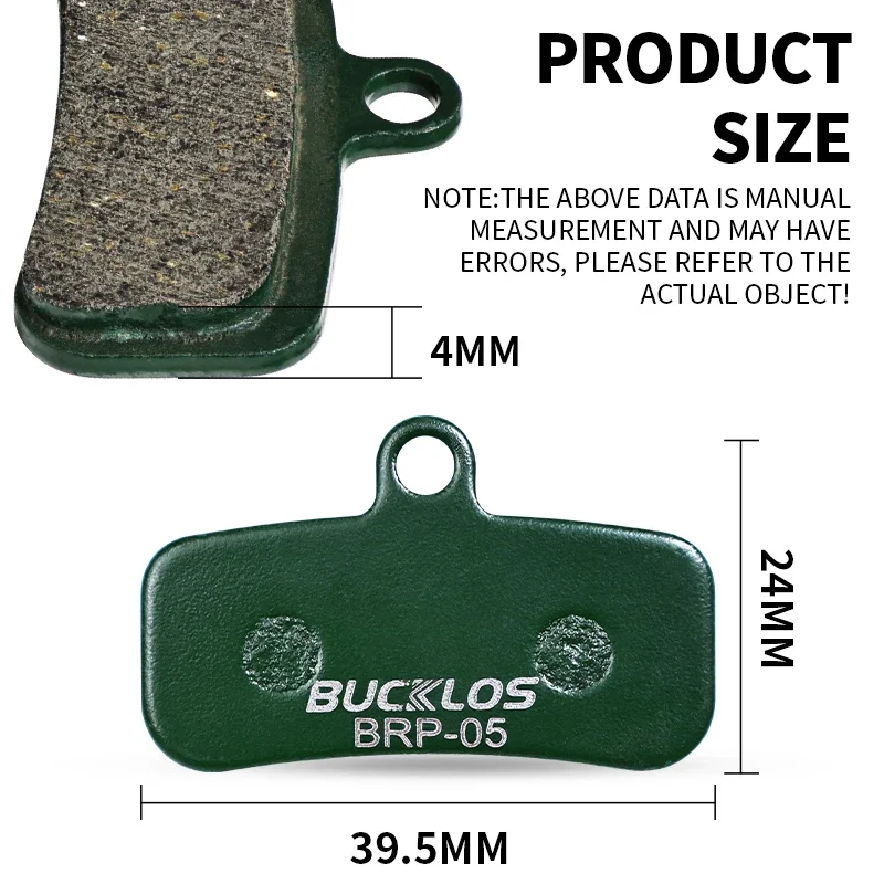 Ceramic Hydarulic Disc Brake Pads BUCKLOS For SHIMANO D02S N03A 1/2/4/6/8/10Pair MTB Brake Pad Wear-resistant Disc Pads
