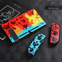 

Kawaii Nintend Switch Pink Case Protective Hard Case Shell for Nintendos Switch Console JoyCon Colorful Back Cover Detachable