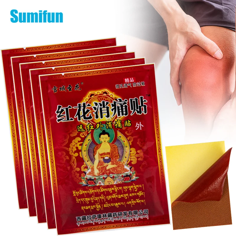 Thai Back Pain Heat Patches 8/40Pcs Muscle Joints Knee Pads Saffron Medicine Lumbar Sciatica Arthritis Sticker pain relief patch