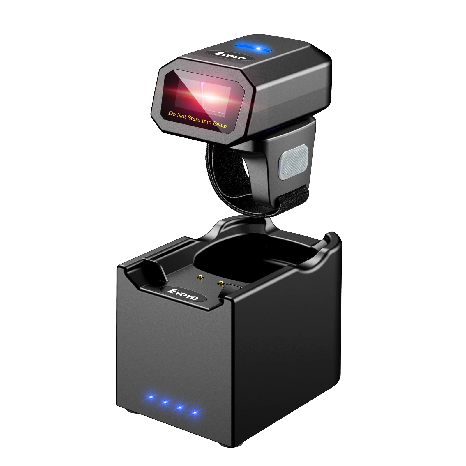 

Портативный сканер штрих-кодов Eyoyo, портативный сканер штрих-кодов с поддержкой экрана, 1D, Bluetooth, 2,4G, беспроводной и USB