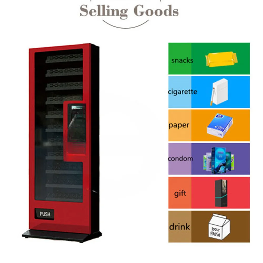 

Combo Vending Machine Commercial Vendor Machine Dispenser Food Snack And Drink Vendor Professional Supplier