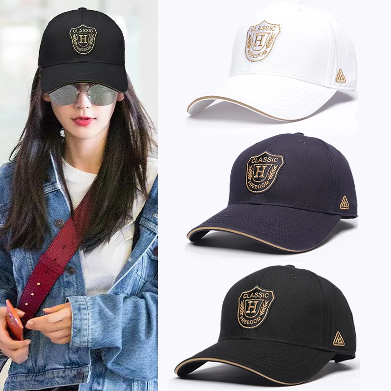 Women's Baseball Cap Female Ladies Summer Hat New Fashion Luxury Brand Hard Structure Embroidery Hip Hop Trucker Hat Sports baseball cap