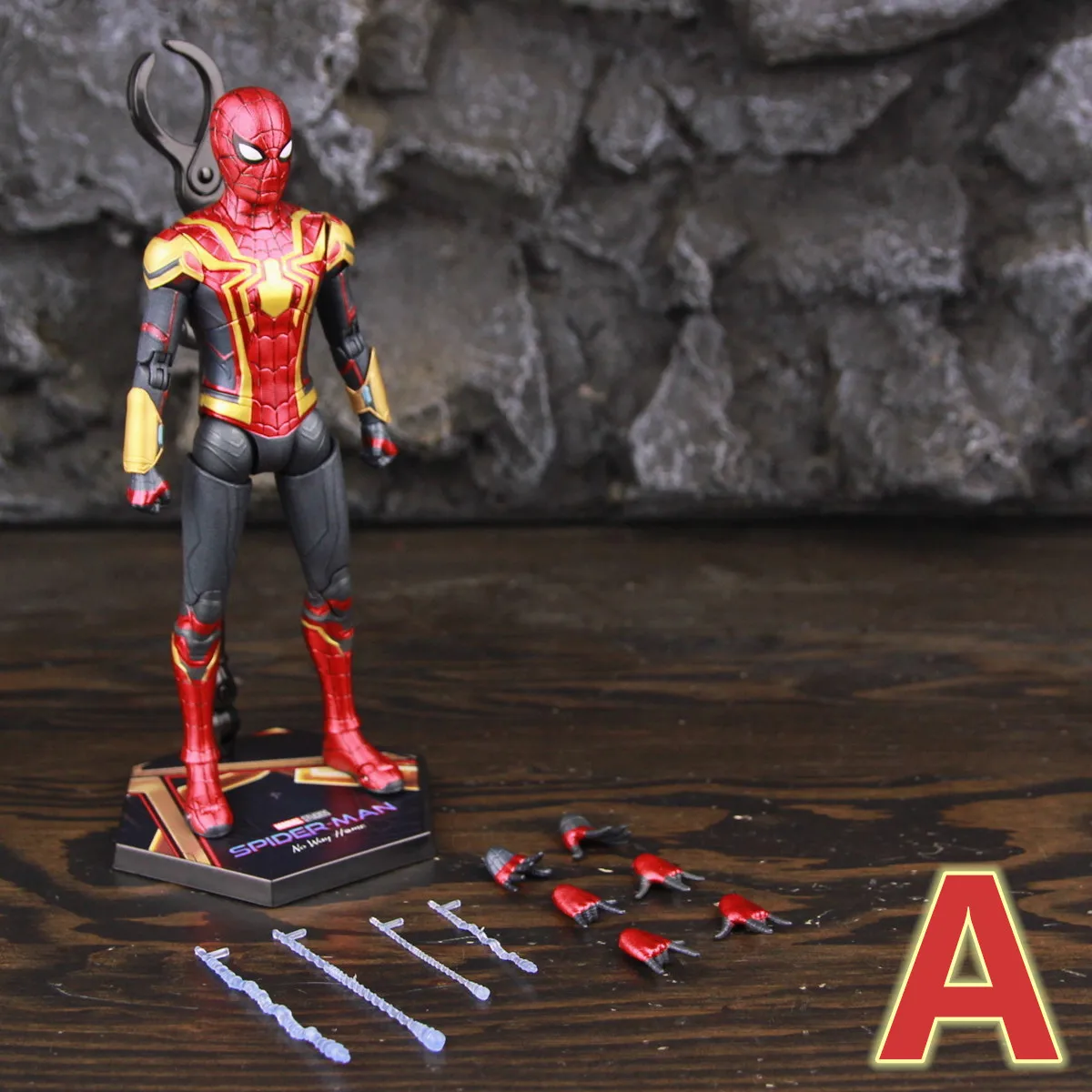 レア⭐︎スパイダーマン　可動フィギア Amazon.co.jp: The Amazing Spider-Man スパイダーマン 1/12