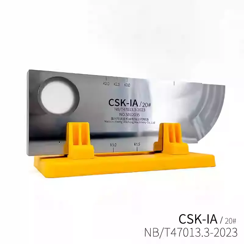 CSK-1A Ultrasonic Testing Comparison Test Block Standard Test Block Non destructive Testing New Standard 47013