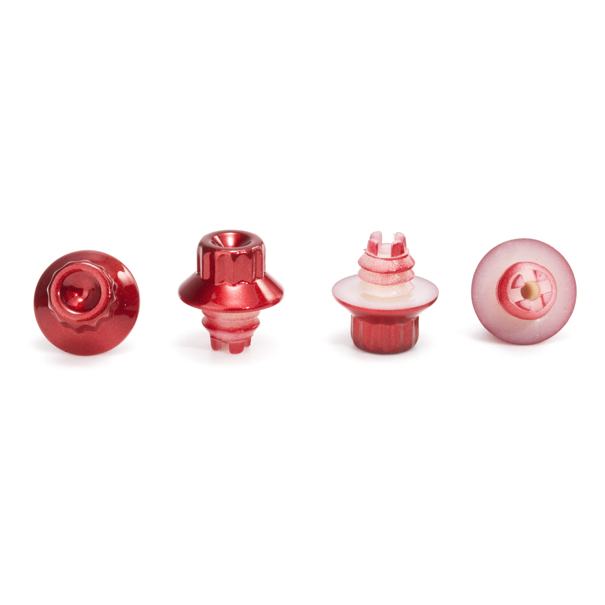CFPerformance 100 Stück 13 mm Universal-Radmuttern für Felgenlippen, Schrauben, Reifen, Ersatz, Dekoration, Außenzubehör – Detail 5