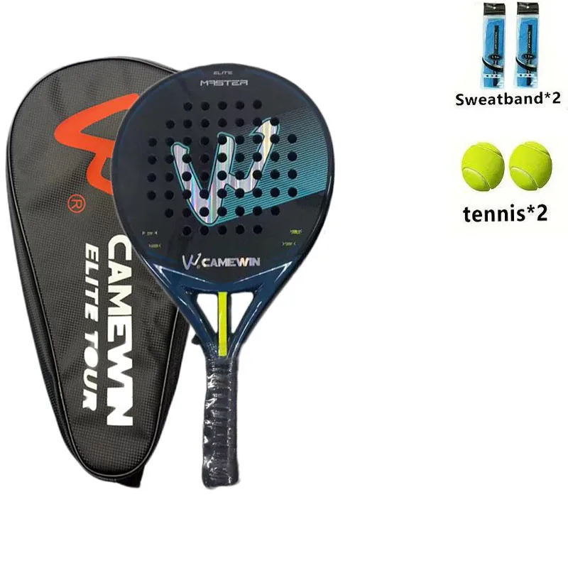 1 set Carbon Beach Racket Board Racket Free 2 tennis balls and 2 sweatbands