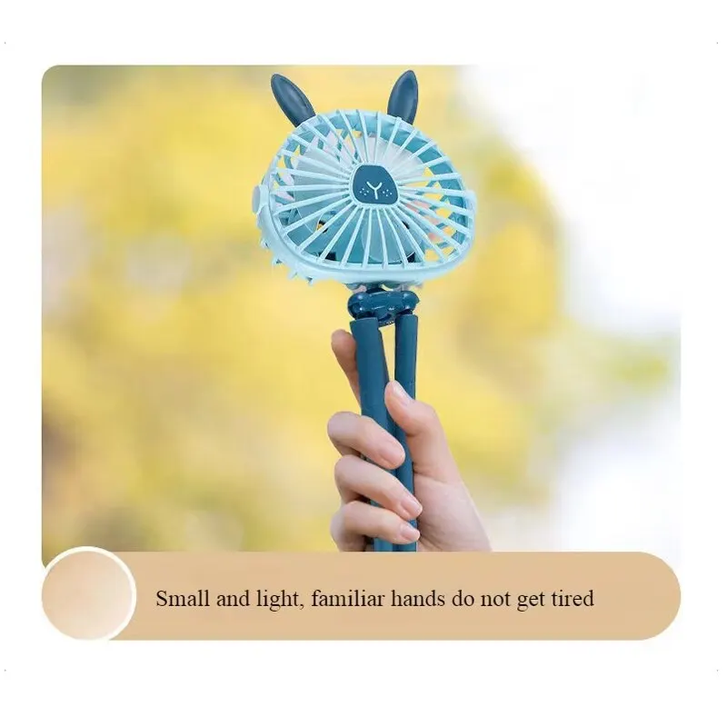 500mAh Stroller Fan Personal Portable Desk Handheld Baby Bed Car Seat USB Rechargeable Mini Accessories