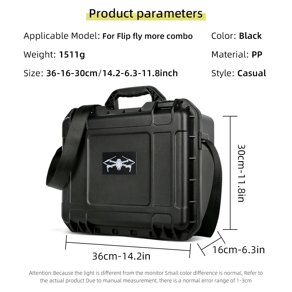 Protable Carrying Case For DJI DJI Flip Fly More Combo Explosion-proof Safety Case Storage Bag For Flip Drone Accessories