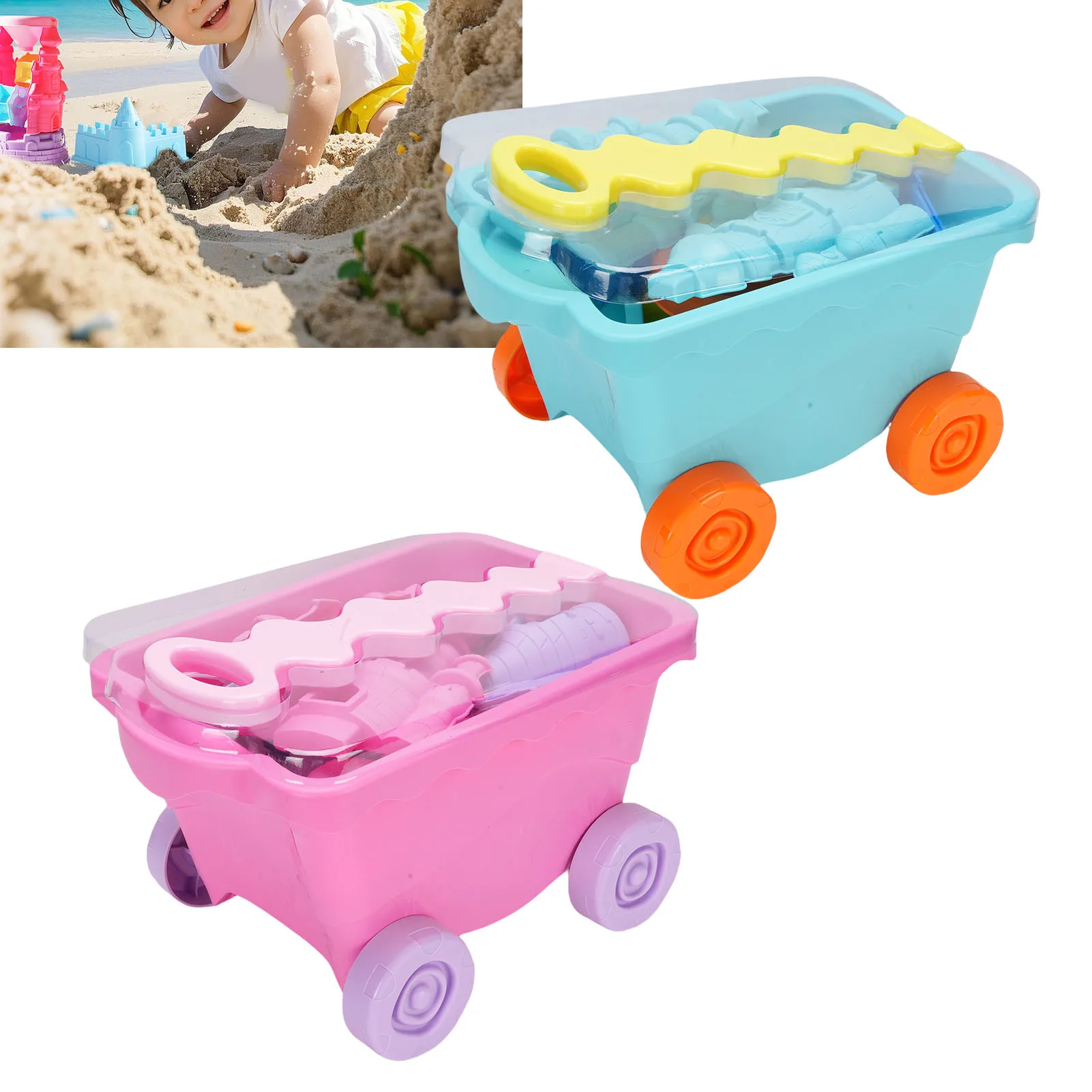 Sandspielzeug Set Für Kinder Mit Eimer Und Schaufel Für Strand_voghion.com