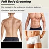 Pubic Hair Shaver VGR Male Intim Shave Intimate Shaving Men's Underhair Chest Arm Groin Area Haircuts Epilator IPX4 Intime Rasor 5