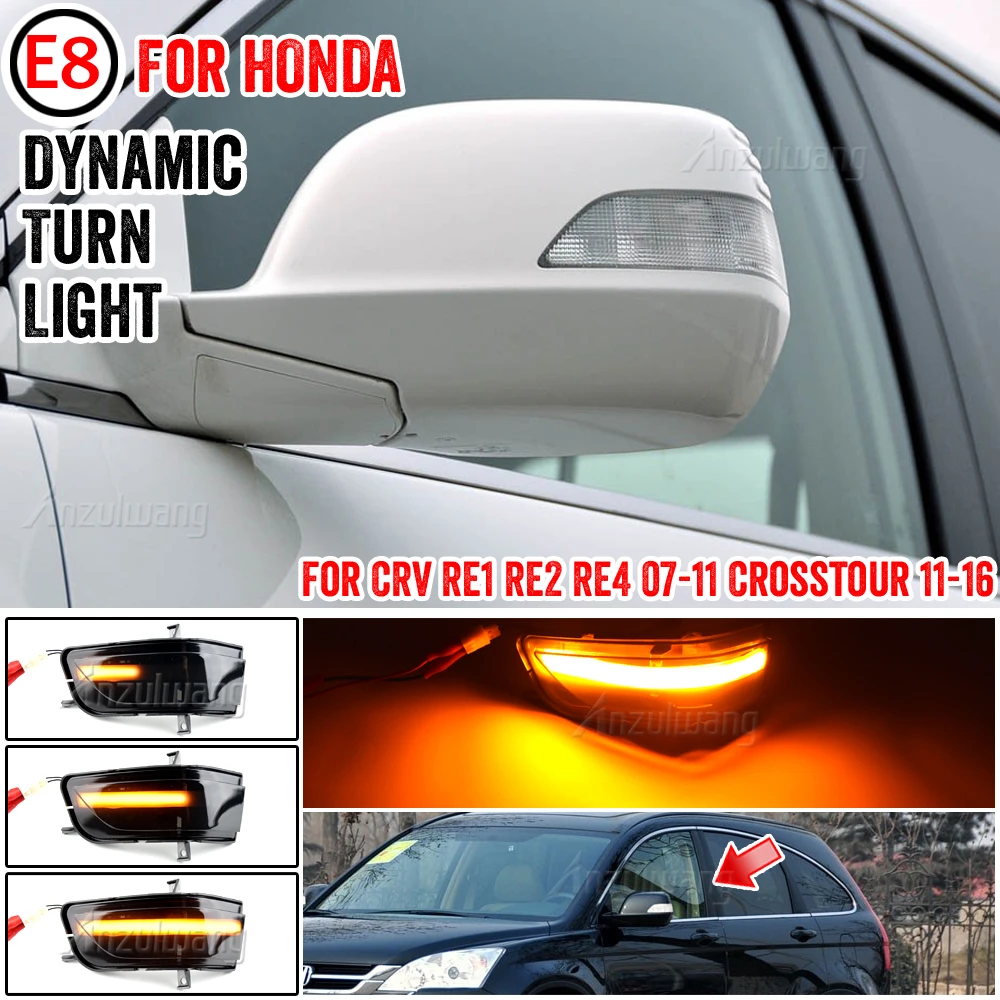 Dynamic LED Door Side Wing Mirrors Turn Signal Light Indicator Lamp
