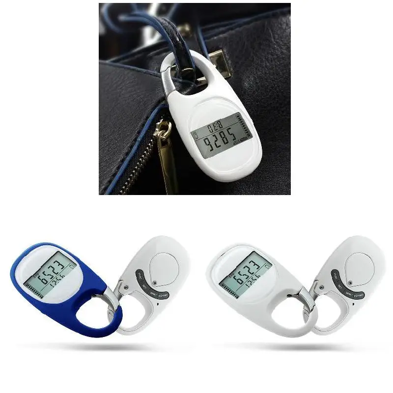 Contapassi Contapassi Distanza Calorie 3D Induzione Silenziosa Portatile Per Il Fitness