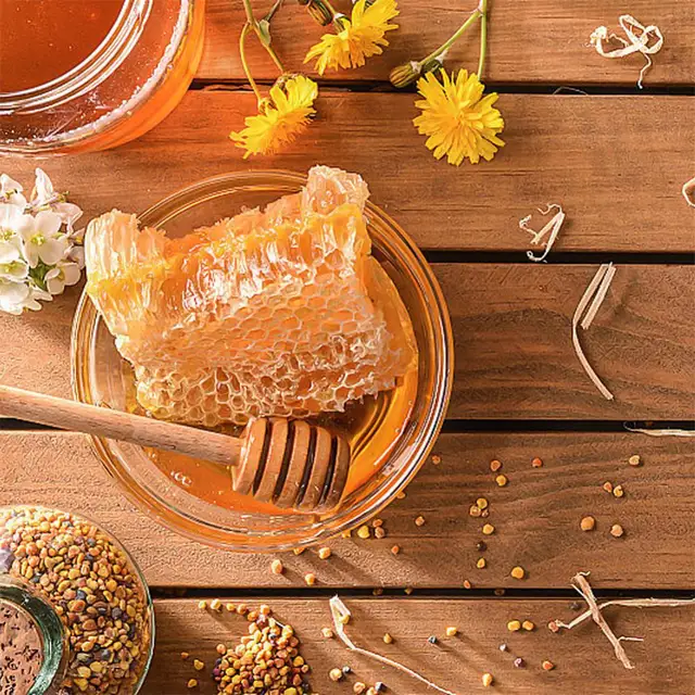 Mestolo Per Miele In Legno - Agitatore Multiuso Per Barattoli Con Manico Lungo - Foto 2