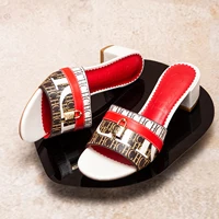Sandales pour femmes, printemps 2026, nouvelles chaussures décontractées pour femmes à talon bas 4