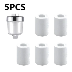 Universal High-Density Water Purifier Kit for Kitchen, Bathroom, and Shower (1 Filter 5 Cotton)