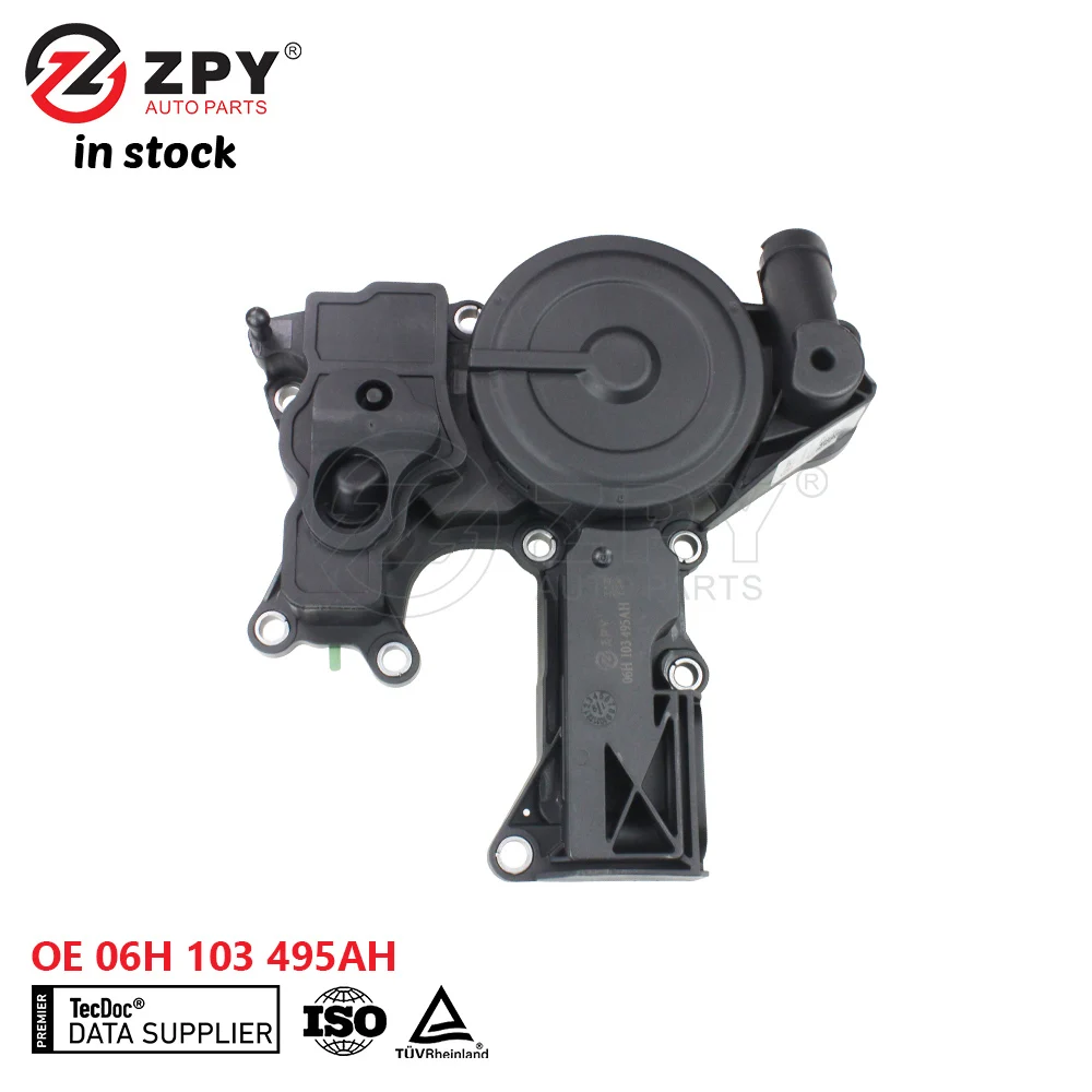 ZPY 자동차 부품 엔진 오일 물 분리기, 아우디 A4 A5 A6 Q5 VW 제타 골프 GTI 티구안 06H103495C 06H103495E L06H103495B