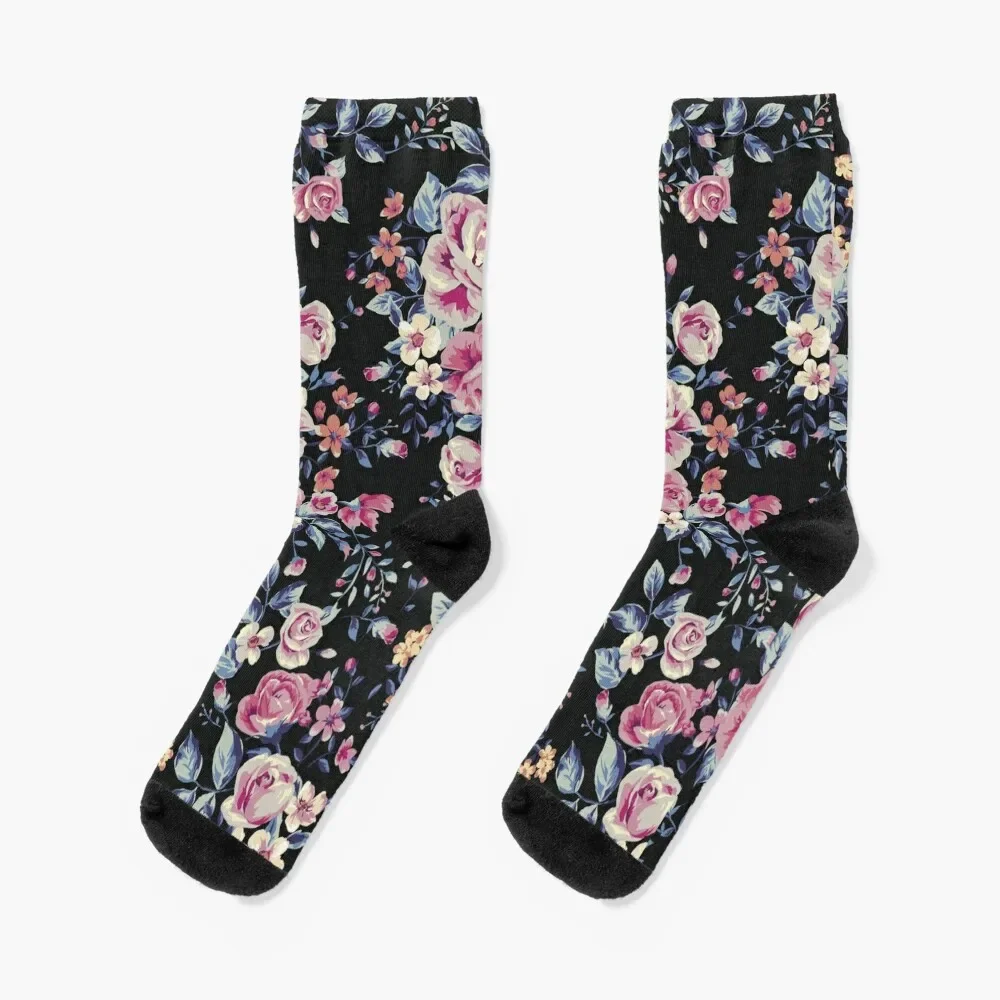 Floral Pattern Socks cute Men's Woman Socks Men's