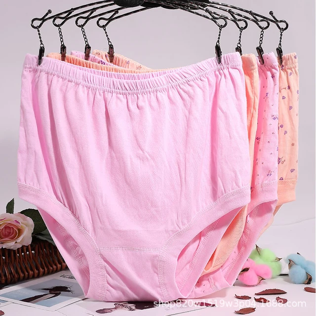 Plus-Sized Plus Size Women'S Underwear For Middle-Aged And Elderly