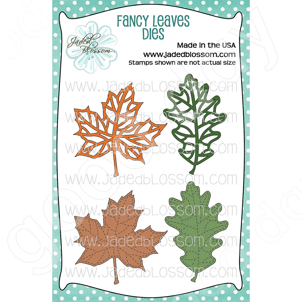 

Fancy Leaves Metal Cutting Dies Scrapbook Diary Decoration Embossing Template Diy Greeting Card Handmade Hot Sale 2023 New