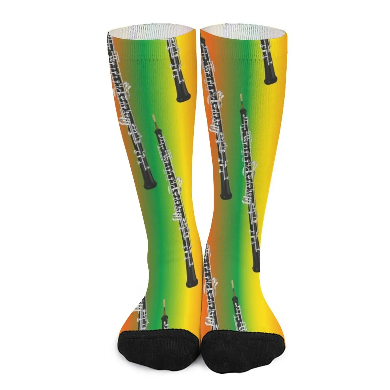 Colorful oboe Socks hiphop funny socks for Women socks designer brand hockey
