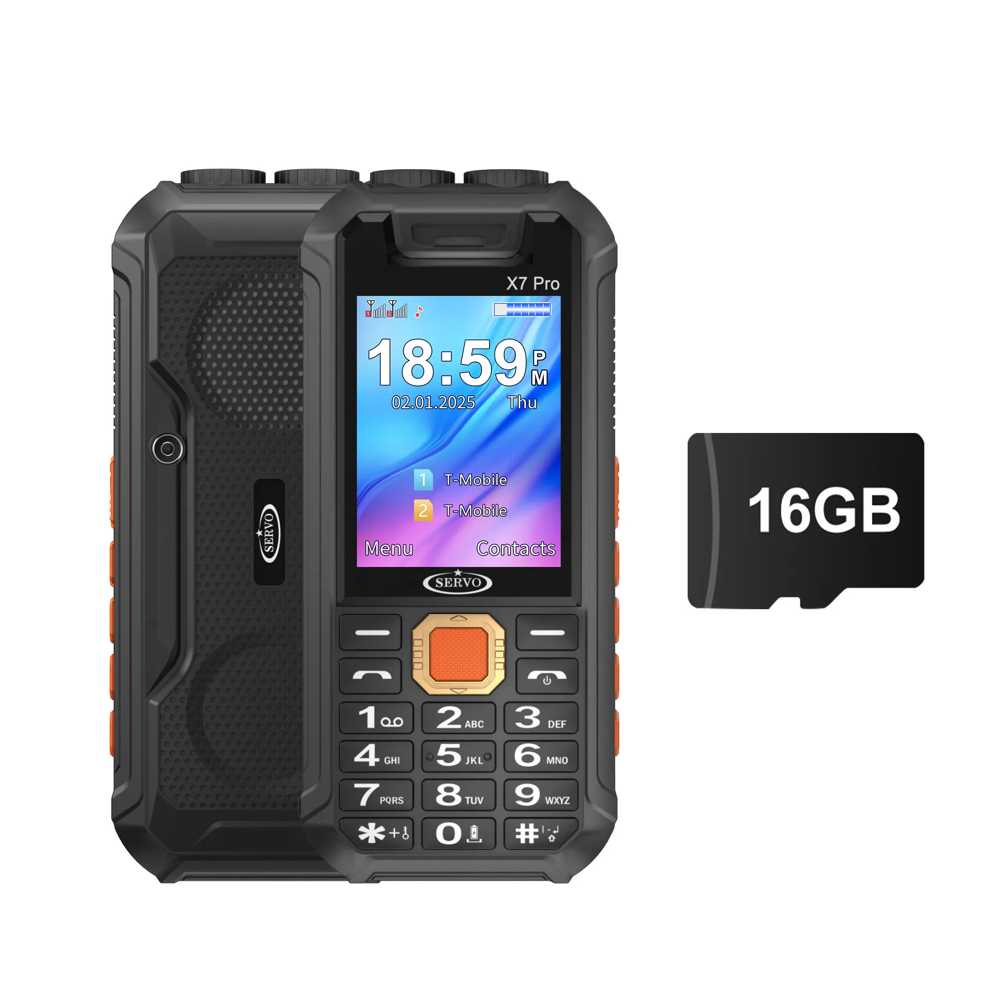 سيرفو X7 PRO ملء الضوء ميزة الهاتف المحمول بلوتوث...