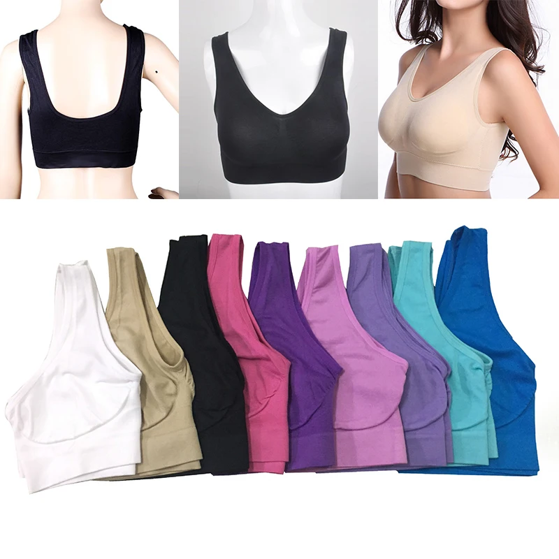 Women Seamless Mesh Sports Bras Fitness Gym Running Underwear Shockproof Wireless Bra Breathable Yoga Bra Crop Top Plus Size