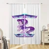 Window Kitchen Curtains for Living Room 2 Pieces Blackout Curtains Door Curtain My Little Pony-y Bedroom Decoration Partition 1