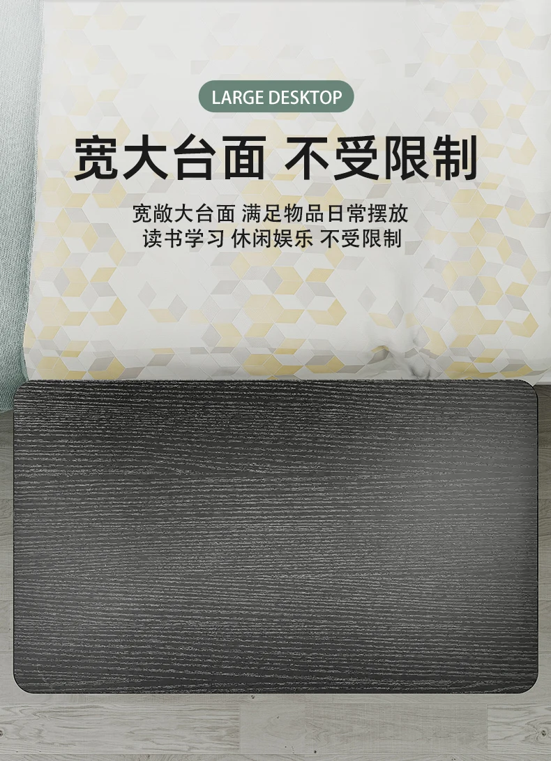 Ai Mu Xianshen Verstellbarer Tisch, Laptop-Tisch, Abendessen zum Essen, Fernseher, Abendessen, Tablett auf Bett, Sofa zum Essen, Lesen, 60 x 40 cm – Detail 9