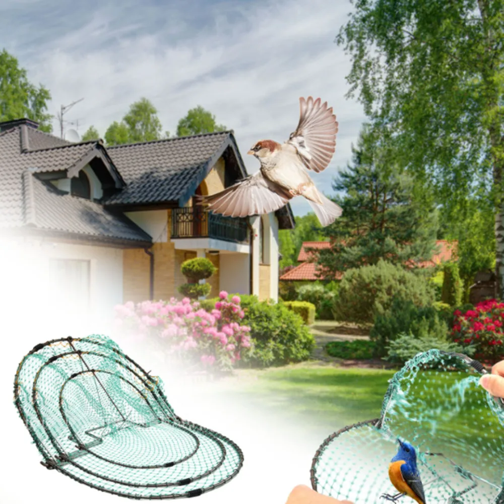 Piège nuisible,Filet de chasse pour pigeons, piège pour oiseaux, caille, piège humain Piège nuisible,Filet de chasse pour pigeons, piège pour oiseaux, caille, piège humain