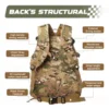 Versatile Tactical Backpack Survival Bag Hunting Travel Backpack GYM For Men Outdoor Hiking Rucksack Climbing Camping Men's Bag 5
