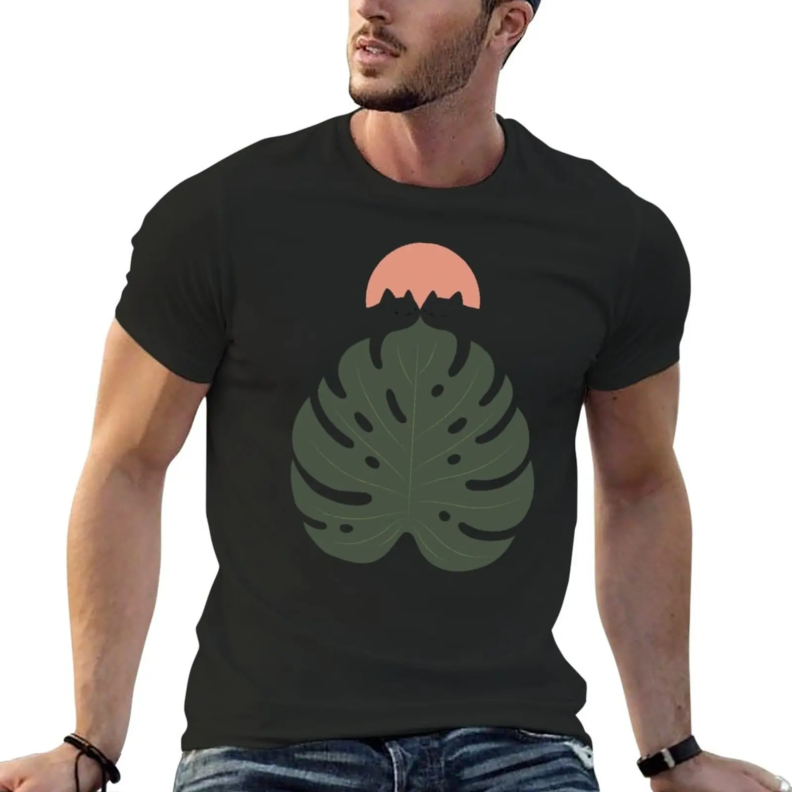 

New Cat and Plant 37 T-Shirt custom t shirts design your own oversized t shirt graphic t shirt t shirts for men cotton